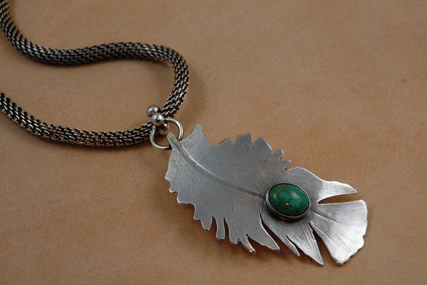 Sterling Silver Feather